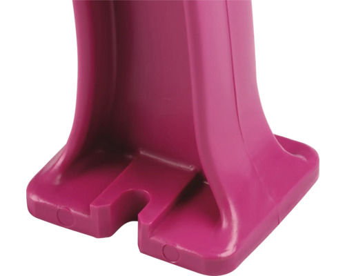 Detailansicht einer Gerätebasis aus Kunststoff