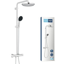 Grohe Duschsystem mit Kopf- und Handbrause sowie Produktverpackung