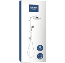 Grohe Logo. Duschsystem mit Kopfbrause und Handbrause.