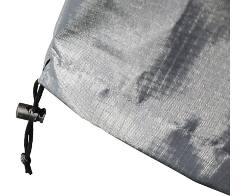 Grauer Packsack mit Kordelzug