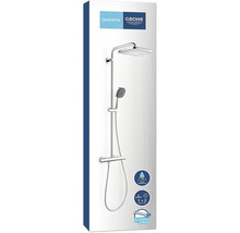 Grohe Quickfix Duschsystem mit Kopfbrause und Handbrause