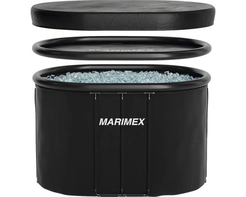 Marimex Kühlfass mit Deckel und Eiswürfeln