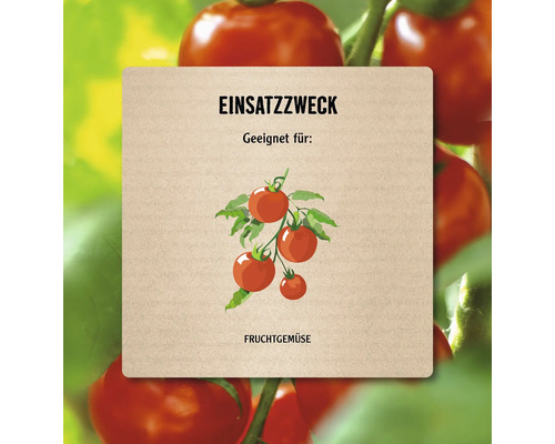 Einsatzzweck: Geeignet für Fruchtgemüse.