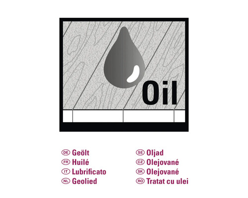 Symbol für geöltes Holz
