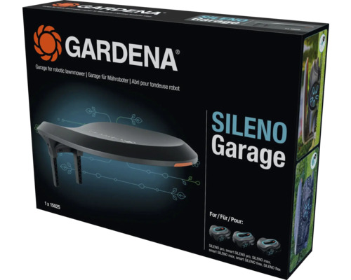 Gardena Sileno Garage für Rasenmähroboter, Verpackung