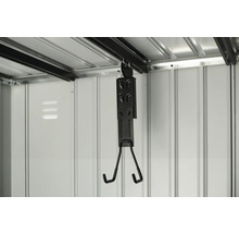 Gartengerätehalterung zur Aufbewahrung von Werkzeugen in einem Geräteschuppen