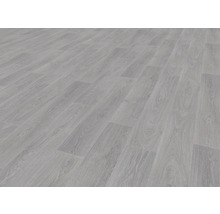 Verlegter Laminatboden in Holzoptik