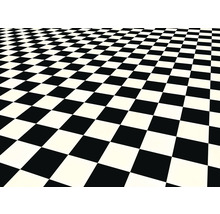 Schachbrettmuster Bodenbelag