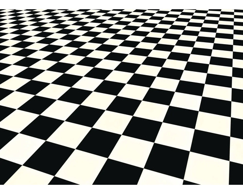 Schachbrettmuster Bodenbelag