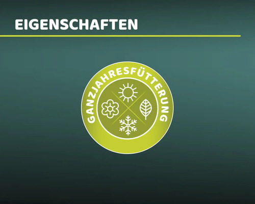 Ganzjahresfütterung Zeichen