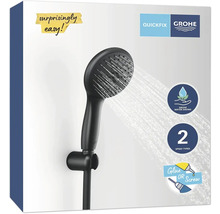 Grohe Handbrause mit zwei Strahlarten und Wassersparfunktion