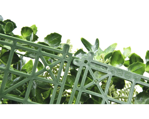 Künstliche Hecke mit Stecksystem