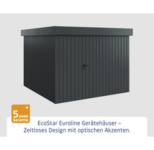 EcoStar Euroline Gerätehaus mit fünf Jahre Garantie