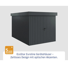 EcoStar Euroline Gerätehaus mit fünf Jahren Garantie
