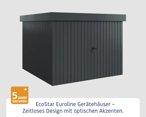 EcoStar Euroline Gerätehaus mit Tür