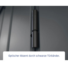 Schwarzes Türband an einer Tür