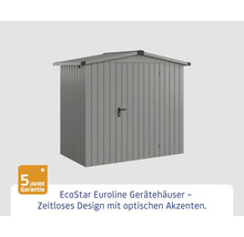 EcoStar Euroline Gerätehaus mit fünf Jahren Garantie