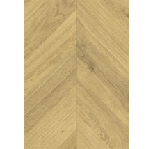 Holzparkett im Fischgrätenmuster