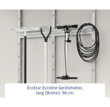 EcoStar Euroline Gerätehalter mit Gartengeräten