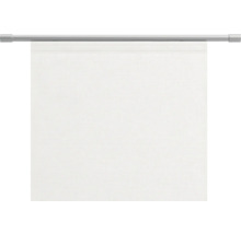 Weißes Seitenzugrollo mit Zugschnur