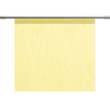 Gelbes Rollo mit Aufhängung