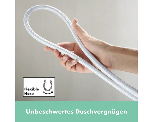 Brauseschlauch, flexibel, in der Hand gehalten