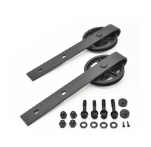 Schiebetürbeschlag Set mit Rollen und Befestigungsmaterial