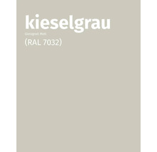Kieselgraue matte Farbe RAL 7032