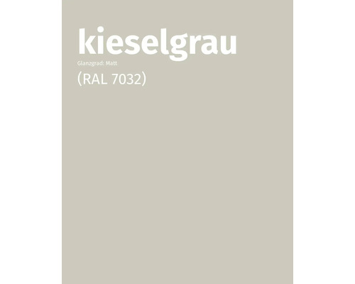 Kieselgraue matte Farbe RAL 7032
