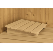 Fußstütze aus Holz für Sauna