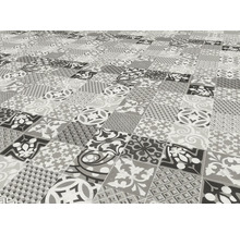 Bodenansicht von Fliesen mit unterschiedlichen grafischen Mustern