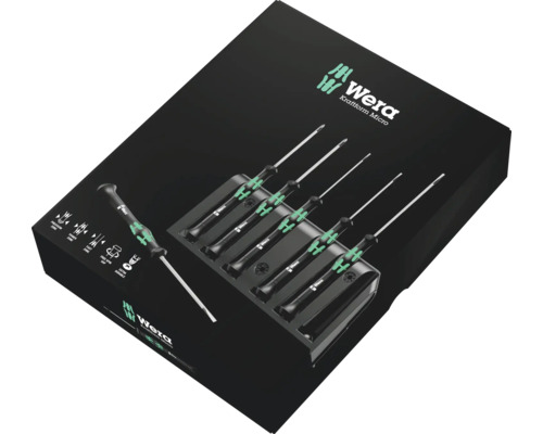 Wera Kraftform Micro Schraubendreher-Set in Verpackung