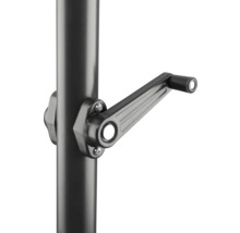 Kurbelmechanismus eines Sonnenschirms