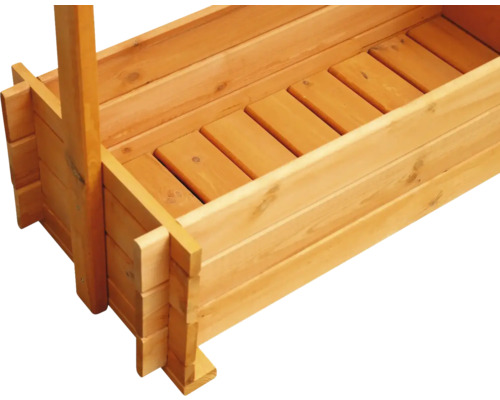 Holzpflanzkasten für den Garten