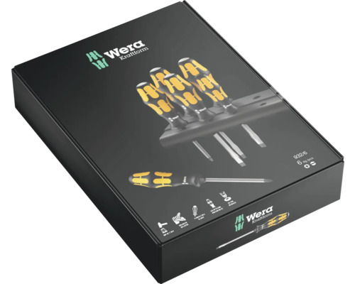 Wera Schraubendrehersatz in schwarzer Verpackung