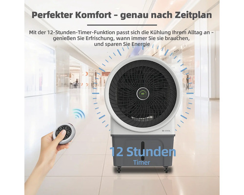 Luftkühler mit Fernbedienung und 12 Stunden Timer Funktion