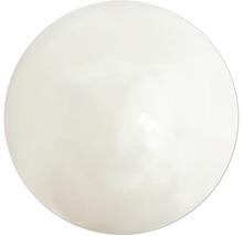 Weiße Glaskugel