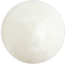 Weiße Glaskugel