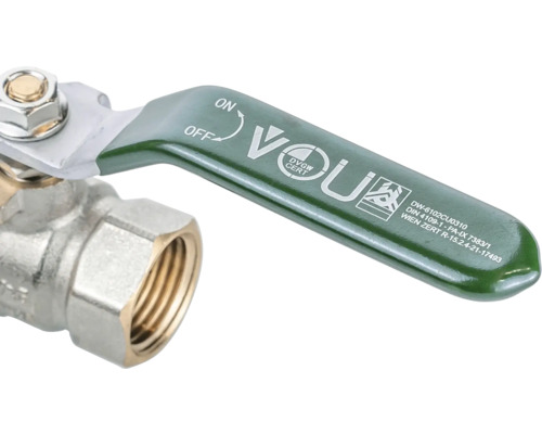 Absperrkugelhahn mit Hebelgriff