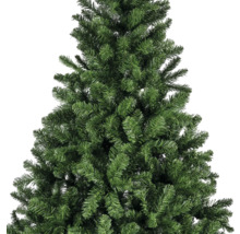 Detailaufnahme eines künstlichen Weihnachtsbaums