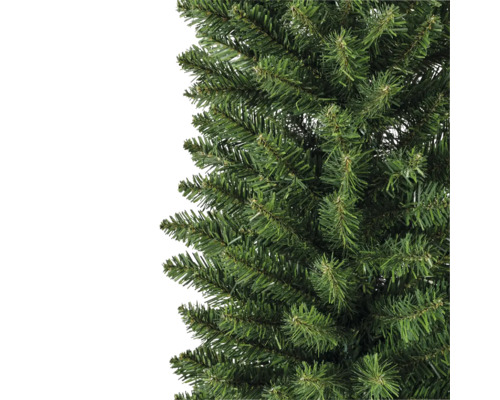 Detailaufnahme eines künstlichen Weihnachtsbaums