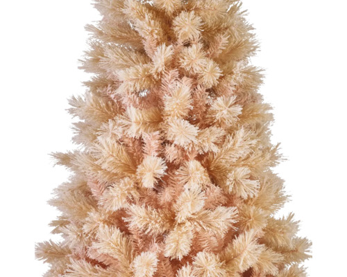 Detailaufnahme eines künstlichen Weihnachtsbaums