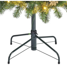 Metall Weihnachtsbaumständer mit Baum und Dekoration