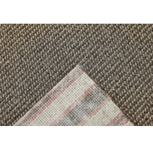 Nahaufnahme eines Teppichs mit Textilrücken