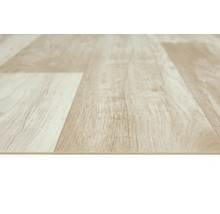 Nahaufnahme von Vinylboden in Holzoptik