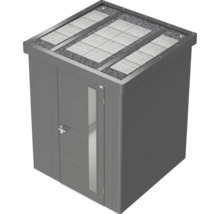 Gartenhaus Biohort Neo 2D Standardtür 347,5 x 235,5 cm quarzgrau-metallic