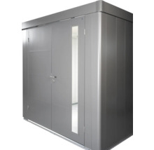 Gartenhaus Biohort Neo 2D Standardtür 347,5 x 235,5 cm quarzgrau-metallic