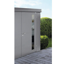 Gartenhaus Biohort Neo 2D Standardtür 347,5 x 235,5 cm quarzgrau-metallic