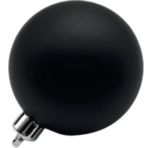 Schwarze Weihnachtskugel zur Dekoration