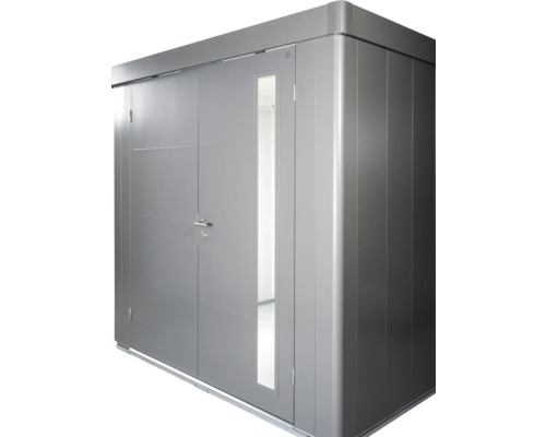 Geräumiger Geräteschuppen mit Tür und Fenster für den Außenbereich